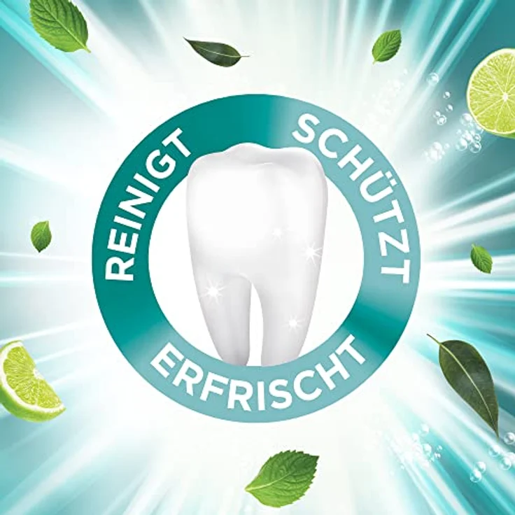 Odol-med3 SENSES revitalising Eukalyptus, Limette & Minze Zahnpasta, 1 Stk. – Bild 5