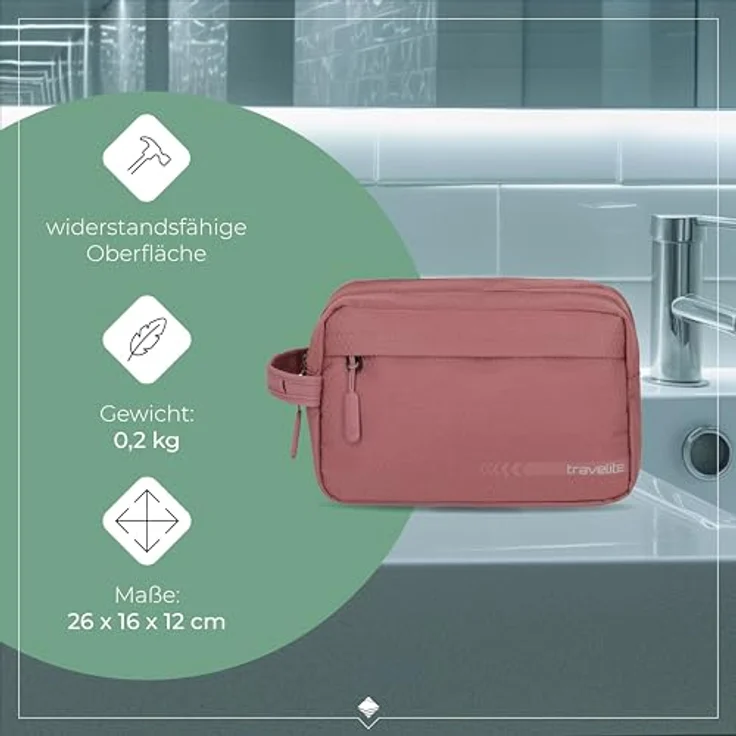 travelite Kick Off Kulturtasche 26 cm – Bild 4