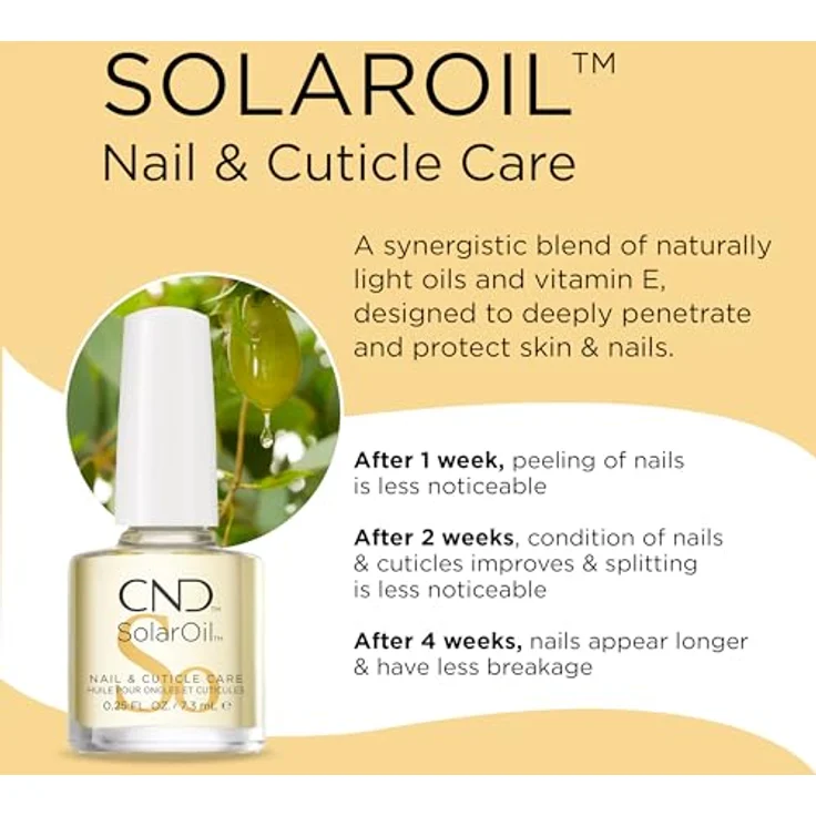 CND Nagelconditioner Cuticle Treatment Solar Oil 7.3 ml, pflegend – Bild 3