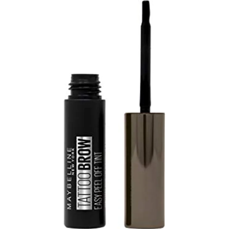 Maybelline Brow Tattoo Gel-Abziehbare Augenbrauenfarbe, 4,6 g Farbton Chocolate Brown – Bild 3