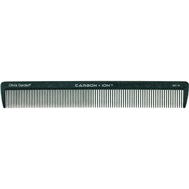 Olivia Garden Carbon + Ion Cutting Haarkamm 1 St., antistatischer Profi-Kamm – Bild 2