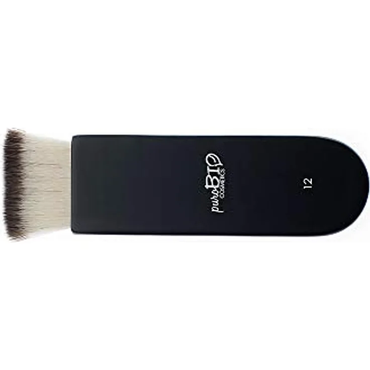 Purobio Brush - 12 Contouring Flat Foundationpinsel