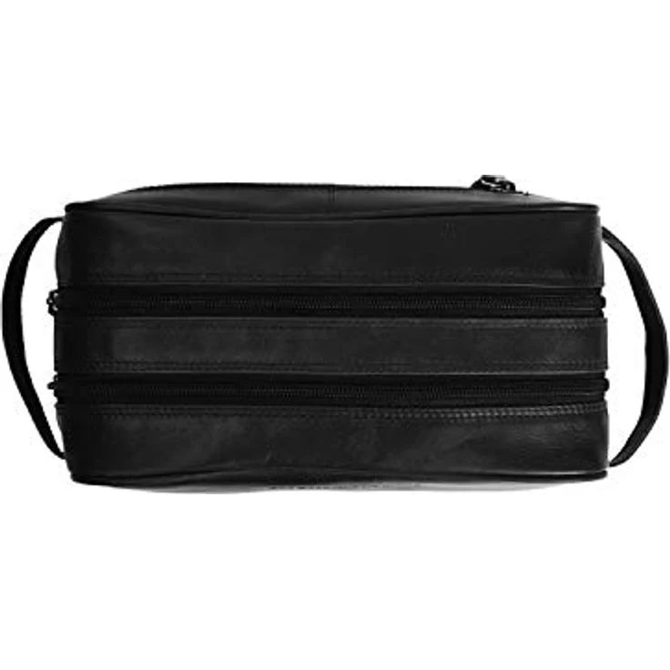 The Chesterfield Brand Stacey - Kulturbeutel Leder 24 cm Black – Bild 3