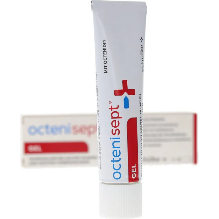 SCHÜLKE & MAYR Octenisept Wundgel 20ml, kühlendes Gel zur Wundheilung bei akuten Wunden und leichten Verbrennungen, beruhigend