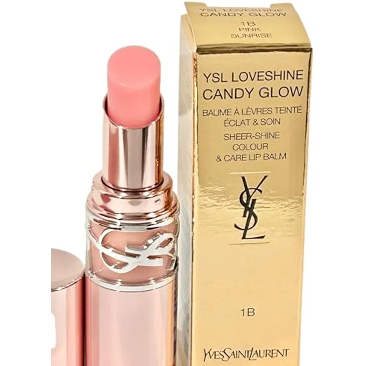 Yves Saint Laurent Loveshine Candy Glow Tönungsbalsam für die Lippen 1B Pink Sunrise, feuchtigkeitsspendend, 3,1 g – Bild 2