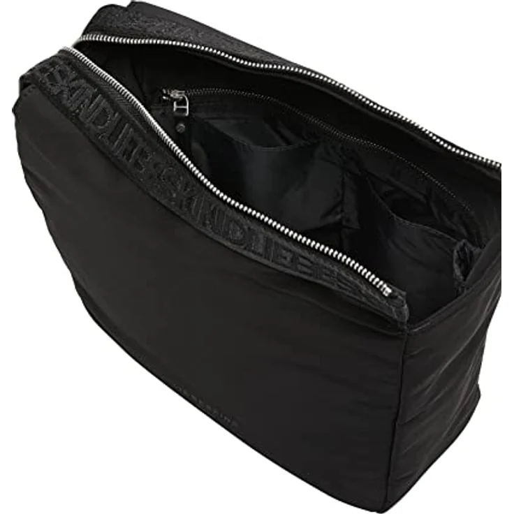 Liebeskind Zip Organizer, Beauty Case aus 100% Polyester, 26 cm x 10.5 cm x 24 cm, schwarz – Bild 3