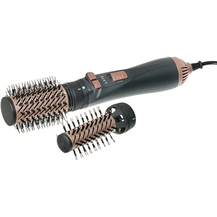 Lafe 47536 Hair Styler LSS001, Warmluftbürste mit 1200 Watt, Ionisationstechnologie, zwei Geschwindigkeiten, drei Temperatureinstellungen und Kaltluftfunktion