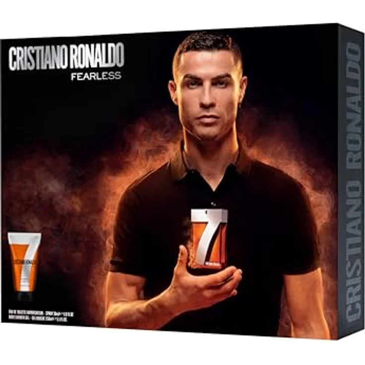 CR7 CRISTIANO RONALDO Fearless Set (Eau de Toilette 30ml + Shower Gel 150ml) - Herrenduft-Set – Bild 2