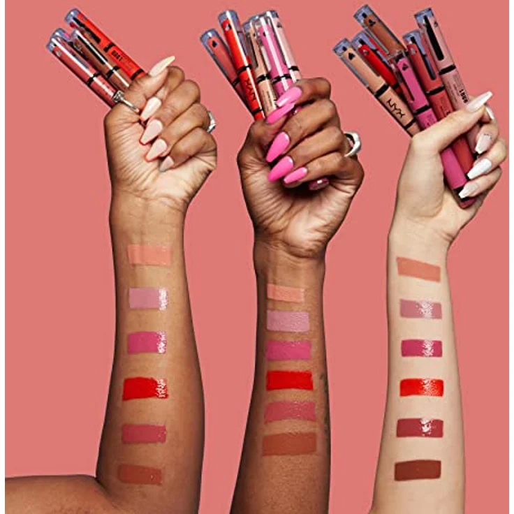 NYX Professional Makeup Shine Loud High Shine Lip Color, flüssiger Lippenstift mit hohem Glanz, Farbton 26 Fierce Flirt, 6,5 ml – Bild 10