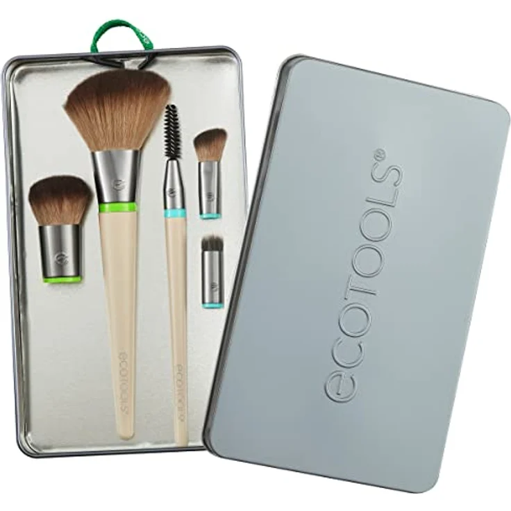 ECOTOOLS Essentials Total Face Fit - Intercambiables: Set Brochas Rostro Ecotools – Bild 3