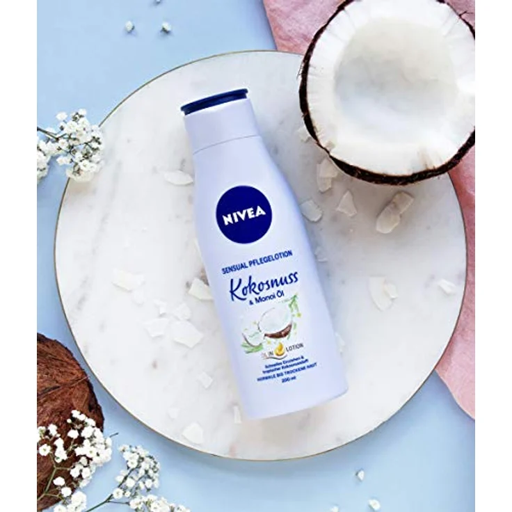 NIVEA Sensual Kokosnuss & Monoi Öl Bodylotion 200 ml – Bild 3