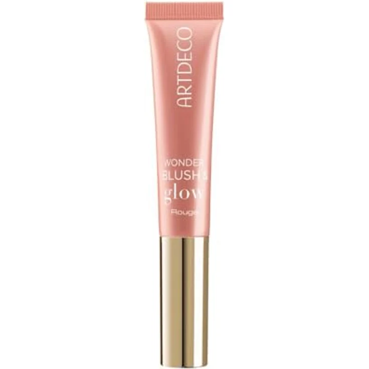 ARTDECO Wonder Blush & Glow, Flüssiges Rouge & Highlighter mit Schwämmchenapplikator, Langanhaltend mit natürlichem Glow und perlmuttartigem Finish, 12 ml – Bild 2