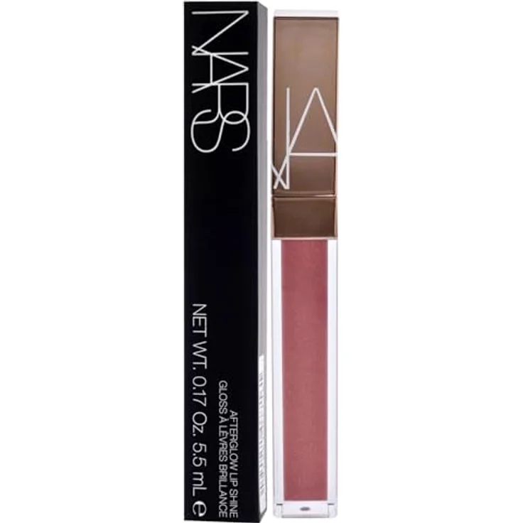 NARS AFTERGLOW LIP SHINE, Hydratisierendes Lipgloss in Farbton ORGASM, 5.5 ml – Bild 4