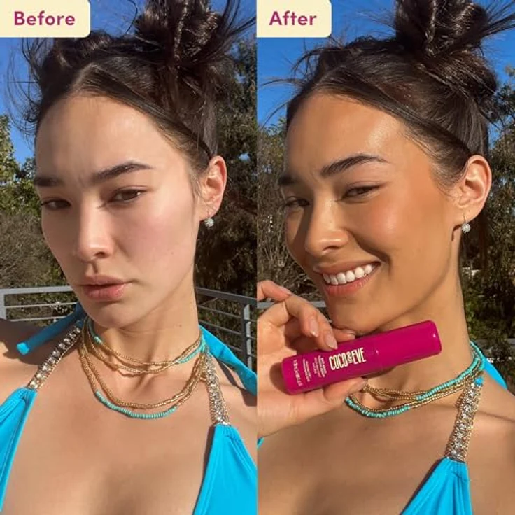 Coco & Eve Sunny Honey Anti-Aging Tanning Serum, Selbstbräuner-Serum für das Gesicht, 30 ml, vegan, für empfindliche Haut, gleichmäßige Bräune ohne Flecken – Bild 3