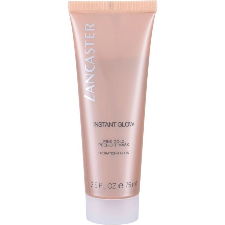 Lancaster Instant Glow Peel Off Pink Gold Maske 75 ml, Einwirkzeit: 20 min, Für Feuchtigkeit und Strahlkraft