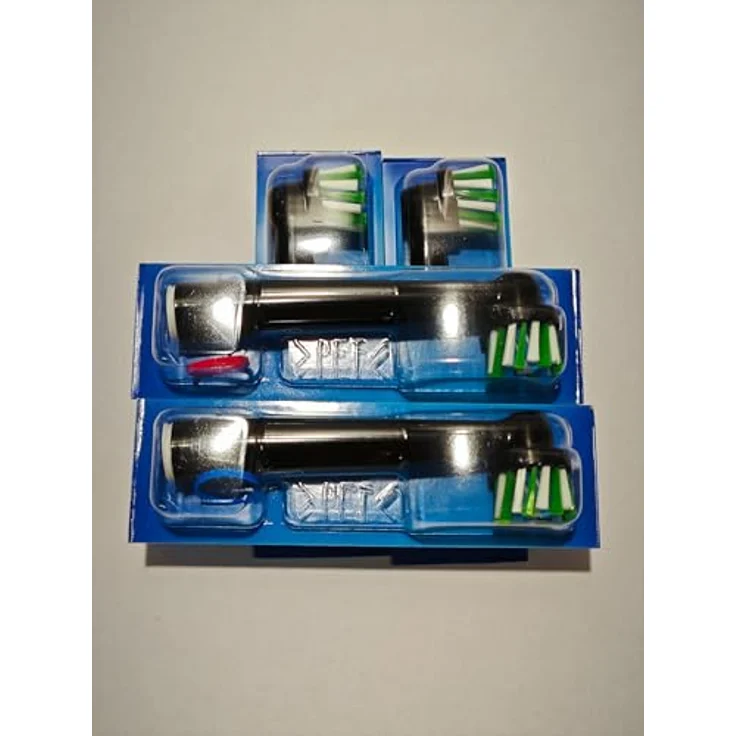 Braun Oral-B PRO Cross Action, 4er Pack Ersatzbürsten für elektrische Zahnbürsten, farbige Fasern zeigen den Austauschbedarf an – Bild 3