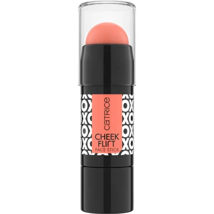 Catrice Cheek Flirt Face Stick, Highlighter, Nr. 010 R'n'Peach, orange, pflegend, sofortiges Ergebnis, langanhaltend, natürlich, vegan, Mikroplastik Partikel frei, Nanopartikel frei (5,5g) – Bild 2