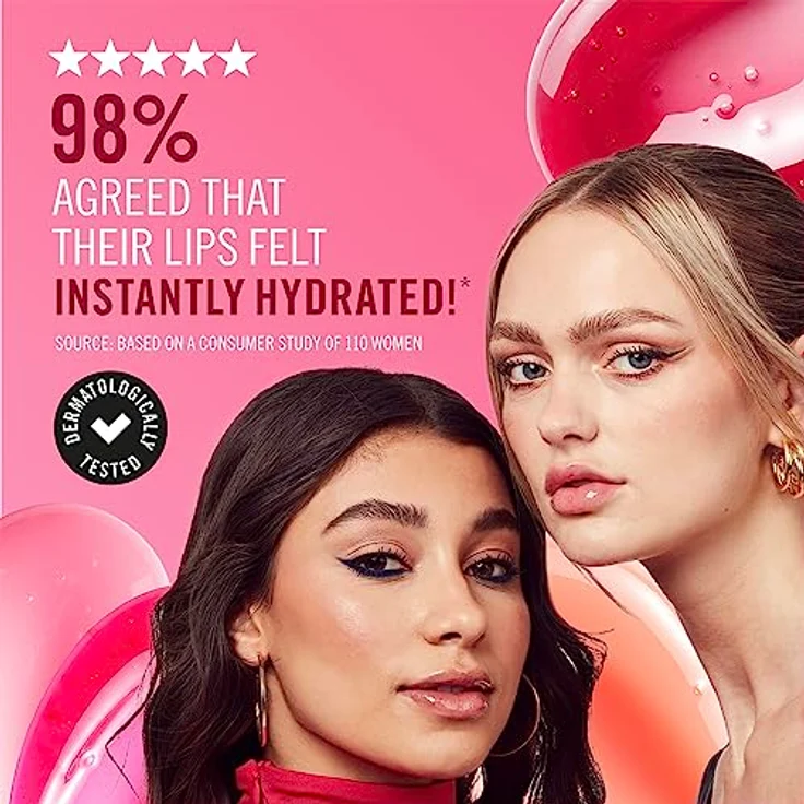 Rimmel Thrill Seeker Glassy Gloss Lipgloss, voluminisierend, Farbton 600 Berry Glace, 10 ml – Bild 7