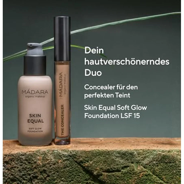 Mádara Augen Make-up Luminous Perfecting Concealer 35 Honey 4 ml mittlere Deckkraft – Bild 3