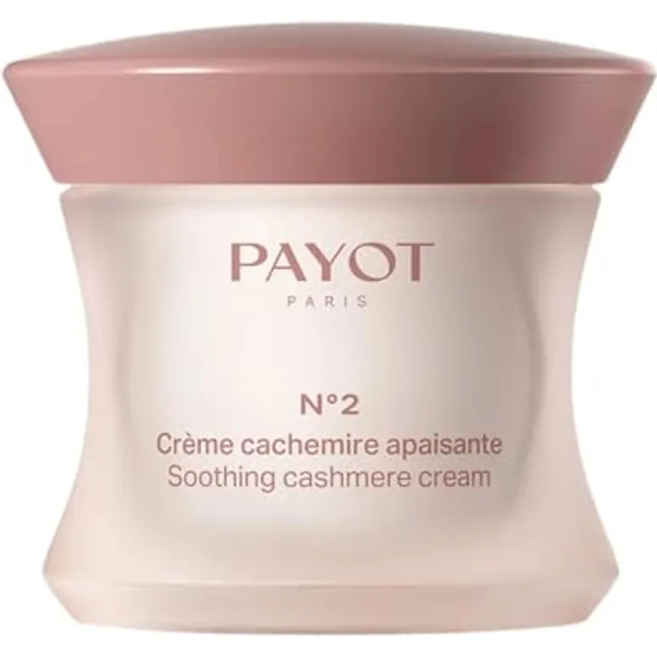 Payot N°2 Crème Cachemire Apaisante, beruhigende Gesichtscreme, 50 ml, schützt die Haut und spendet intensiv Feuchtigkeit