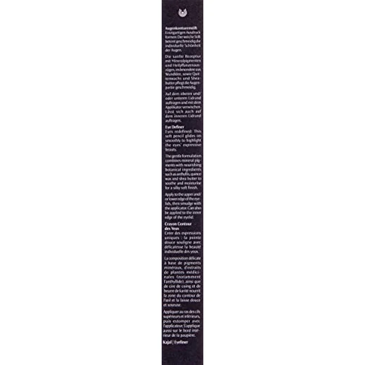 Dr. Hauschka Augen Make-up Eye Definer Kajal 01 Black 1,05 g Schwarz, mit einer festen Textur – Bild 3