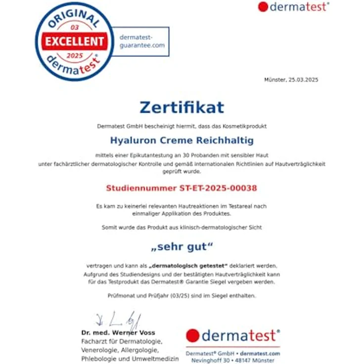 JUNGLÜCK Hyaluron Creme Hochdosiert, Reichhaltige Anti Aging Feuchtigkeitscreme mit 0,5% Hyaluronsäure, BIO Aloe Vera und BIO Shea Butter, Tages- & Nachtcreme, spendet intensiv Feuchtigkeit – Bild 5
