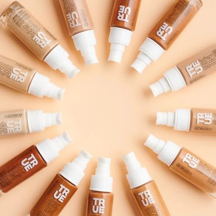 Catrice Teint Make-up True Skin Hydrating flüssige Foundation 30 ml, NEUTRAL TOFFEE – Bild 7