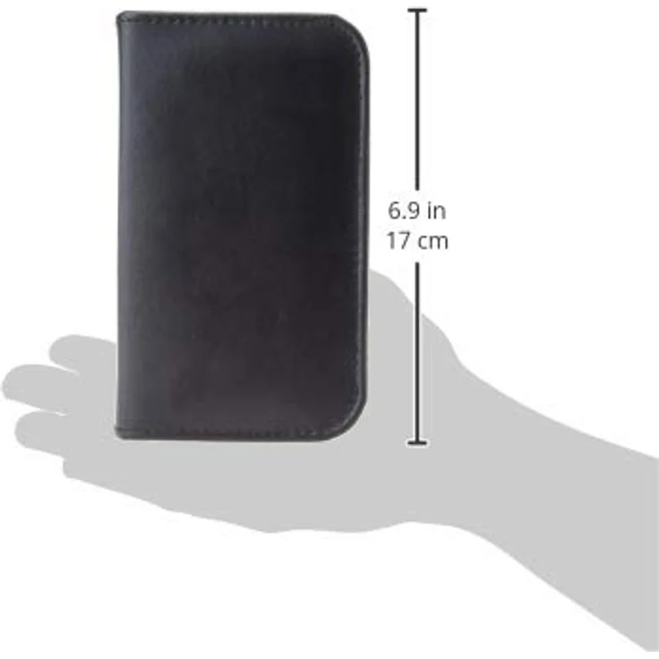 Clauss Manikür-Set, im Lederetui, 10-teilig, schwarz, zur Mani- und Pediküre – Bild 6