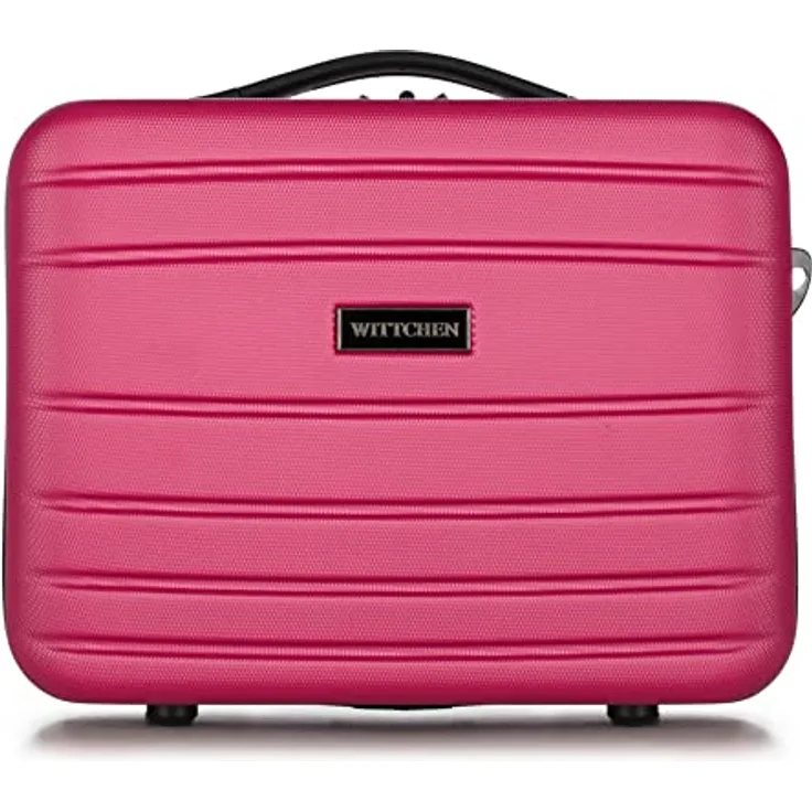 WITTCHEN Kosmetikkoffer Reisekoffer aus ABS Rosa 56-3A-654-34