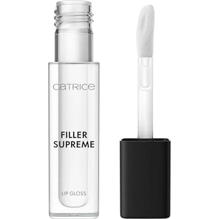 Catrice Filler Supreme Lip Gloss, Lip Plumper für pralle Lippen, Farbton 010 High Gloss, Low Drama, 3.2 ml – Bild 1