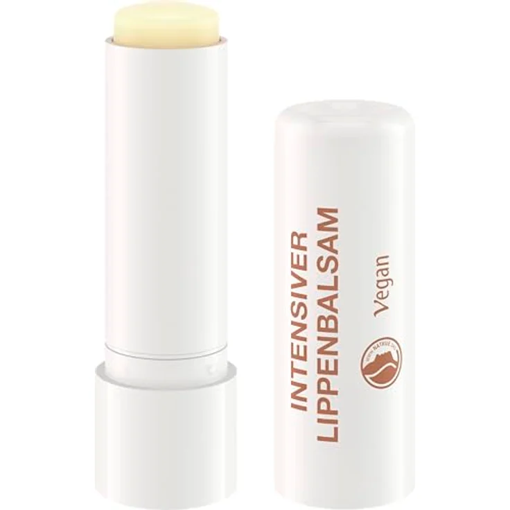 LOGONA Naturkosmetik NOURISH Lippenbalsam mit Bio-Kakaobutter und Vitamin E, 4,6 g - Vegan und natürliche Inhaltsstoffe für sehr trockene und spröde Lippen – Bild 3