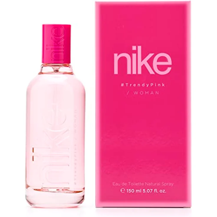NIKE Trendy Pink 150 ml, Eau de Parfum für Damen, floraler und langanhaltender Duft, frisch und jugendlich – Bild 1