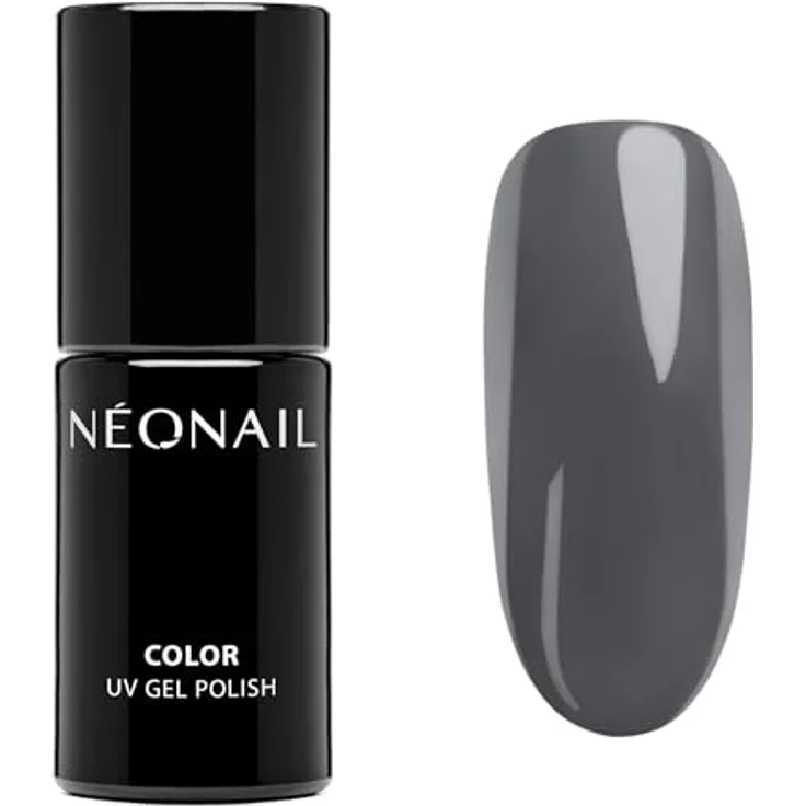 NÉONAIL UV Nagellack 7,2 ml - GRAU - MOONSTONE MIRACLE - Starke Pigmentierung, bis zu 21 Tage haltbar - UV Lack - Gel Nägel - Nageldesign - Shellack – Bild 1
