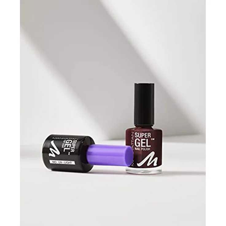 Manhattan Super Gel Nagellack – Gel Maniküre Effekt ganz ohne UV Licht – Pinker Nail Polish mit bis zu 14 Tagen Halt – Farbe Sun Fun Daze 325 – 1 x 12ml – Bild 2