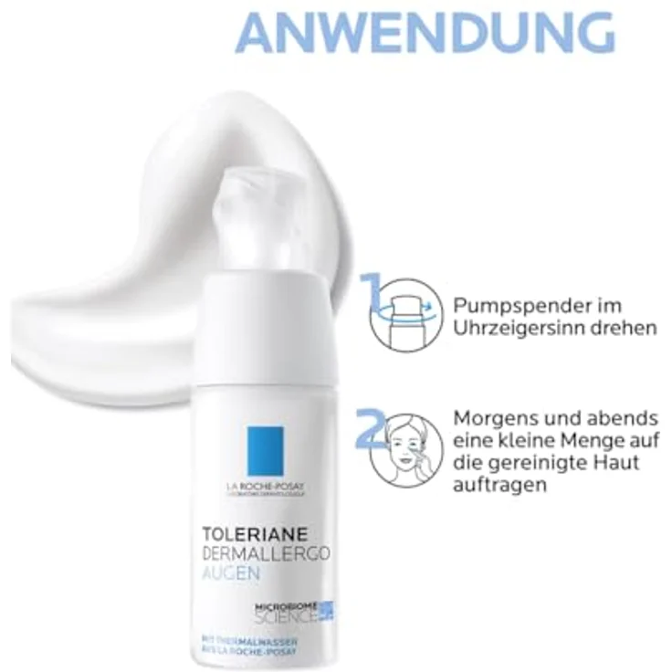 La Roche-Posay Toleriane Dermallergo Augen Augencreme 20 ml – Bild 6