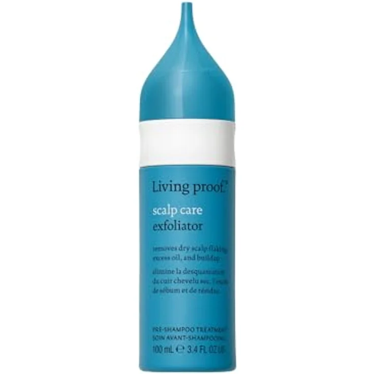 Living Proof Scalp Care Exfoliator, 100ml - Tiefenreinigendes Kopfhaut-Peeling zur Entfernung von Schuppen, Öl & Rückständen, Pre-Shampoo Behandlung für gesunde Kopfhaut & kräftigeres Haar