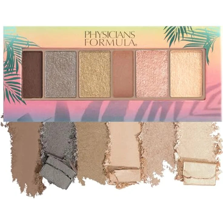 Physicians Formula Butter Believe It! Lidschattenpalette Bronzed Nudes, 3,4 g mit intensiver Pigmentierung und Metallic-Effekt – Bild 1