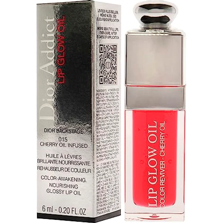 Dior Addict Lip glow Oil 015 Cherry 6 ml – Bild 5