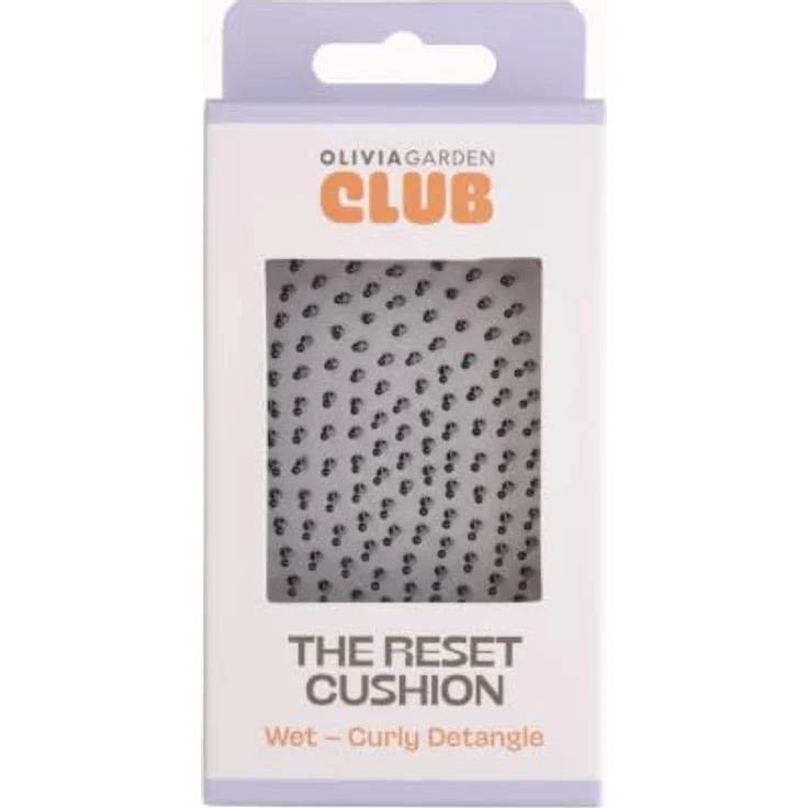 Olivia Garden Club The Reset Wet Detangling Cushion, Paddlebürste für nasses und lockiges Haar, lila – Bild 1