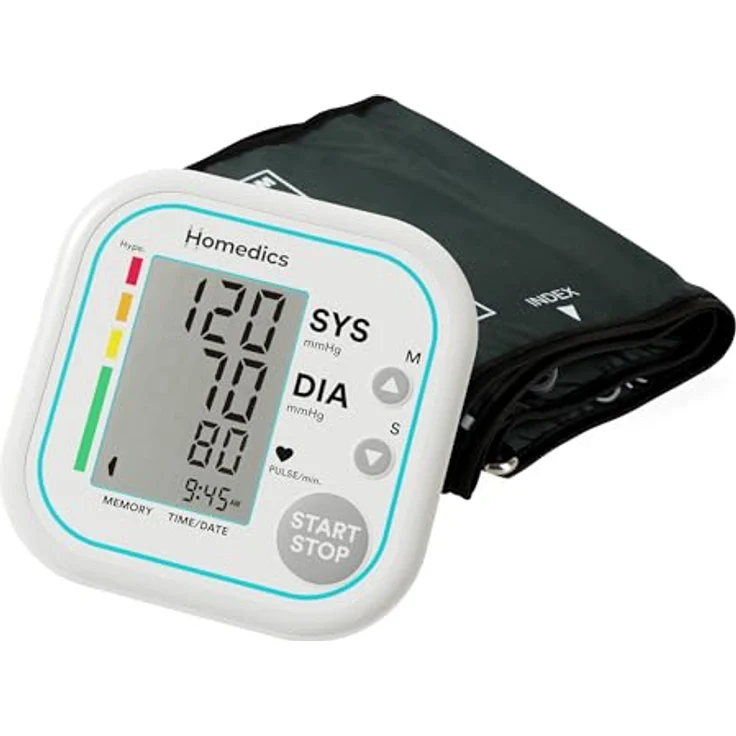 Homedics, Blutdruckmessgerät, Blood Pressure Monitor (Blutdruckmessgerät Oberarm) – Bild 2