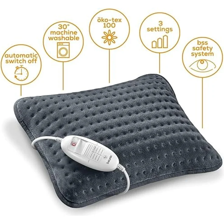 Beurer HK 48 Sofa-Heizkissen Grau (36541068158) – Bild 5