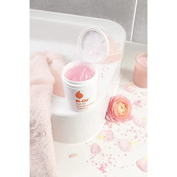 Bi-Oil Pflege Gel für trockene Haut Gesichtsöl 200 ml mit feuchtigkeitsspendender Wirkung – Bild 3
