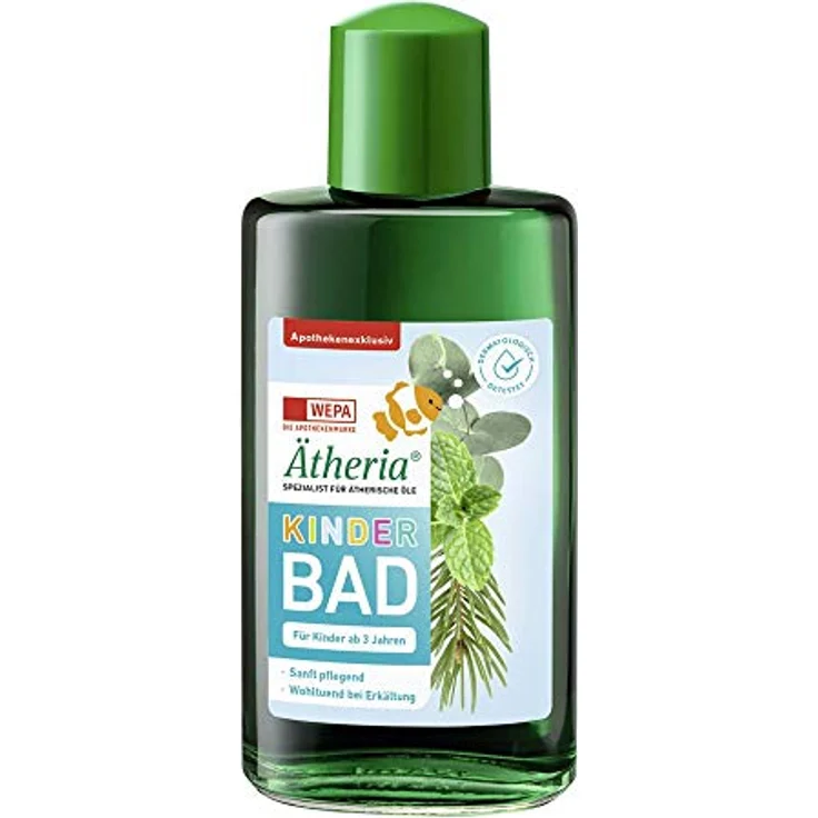 WEPA ÄTHERIA Kinderbad Flasche 125 ml, Badezusatz für Kinder – Bild 2