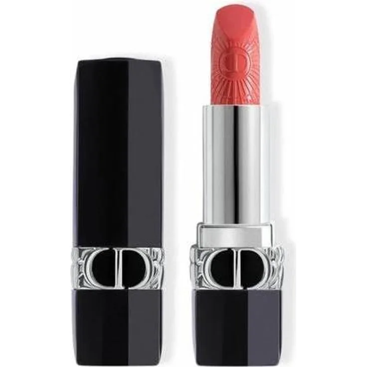 Dior Lippenstift + Lipgloss, Christmas 2022 Rouge Satin No 471, Limited Edition in Enchanted Pink, 3,5 g