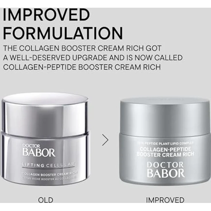 BABOR DOCTOR Collagen-Peptide Booster Cream | Feuchtigkeitsspendende, straffende Anti-Falten Creme | vegan | 50ml – Bild 2