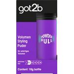 got2b Styling Puder Powderfull (10 g), Haarpuder verleiht sofortiges Volumen direkt am Ansatz, Volumenpuder mit leichter Formel für natürlich aussehenden Halt