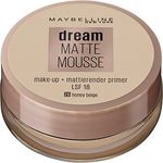 Maybelline New York Make-Up Dream Matte Mousse Honey Beige 26, 18 ml