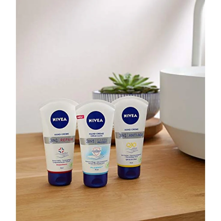 NIVEA Hand 3in1 Care + Protect Handcreme 75 ml – Bild 6