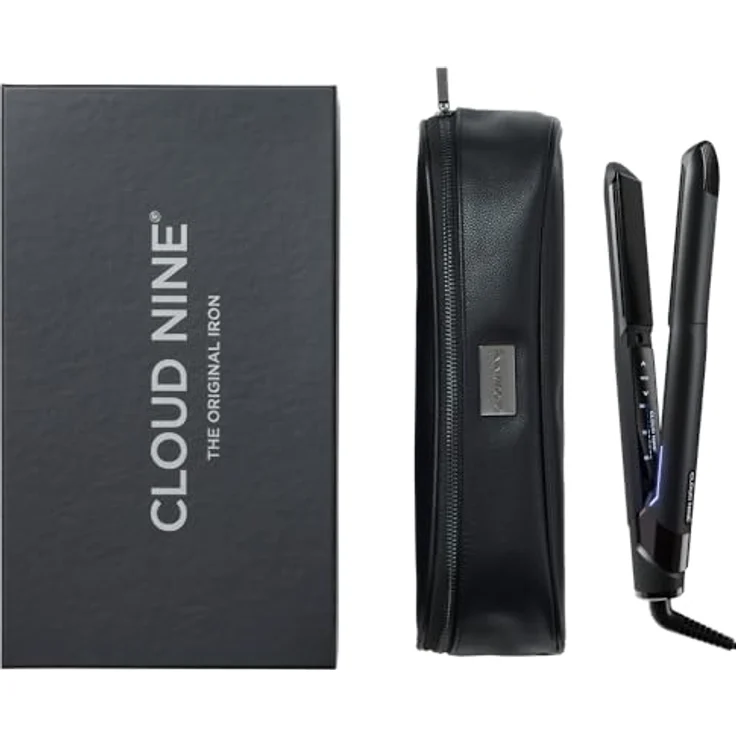 Cloud Nine The Original Iron, Glätteisen Schwarz mit 11 Temperatureinstellungen, Revive Mode® & Sericite®-Platten für gesundes, glänzendes Haar bei jedem Haartyp – Bild 1