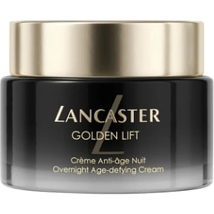 Lancaster Golden Lift Nachtcreme, 50 ml, Gesichtscreme mit Retinol und Sheabutter für jugendliches Aussehen und intensive Feuchtigkeit